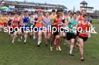 Senior Boys 2024 English Schools Cross Country Champs., Pontefract, March 16th.  Photo: David T. Hewitson/Sports for All Pics